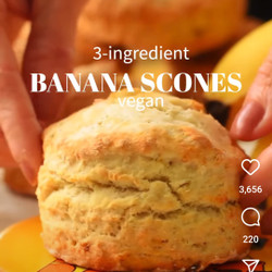 Banana Scones