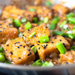 Ginger Garlic Tofu Stir Fry