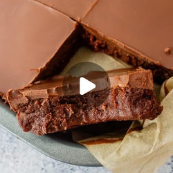 No Bake Frosted Brownies