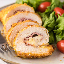 Air Fryer Chicken Cordon Bleu