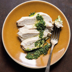 Milk-poached Chicken With Tarragon Salsa Verde