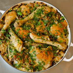 Ottolenghi’s Chicken With Caramelized Onions And Cardamom Rice - Charlotte Puckette
