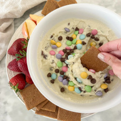 Monster Cookie Dough Protein Dip