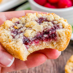 Costco Raspberry Crumble Cookies