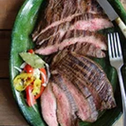 Coffee and Soy-Marinated Flank Steak