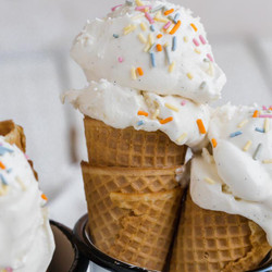 Keto Vanilla Ice Cream