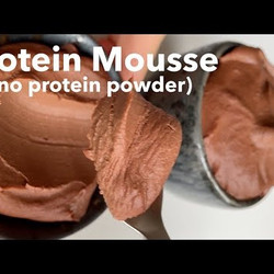 Peanut Butter Chocolate Protein Mousse