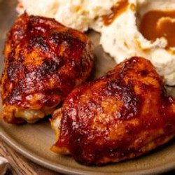 Best Damn Oven Baked Bbq Chicken Thighs