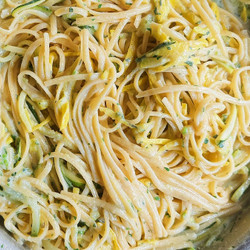 One-pot Summer Squash Pasta With Lemony Ricotta