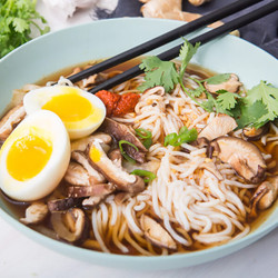 Keto Spicy Beef Ramen Bowl