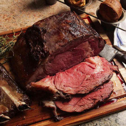 Roasted And Reverse Seared Prime Rib