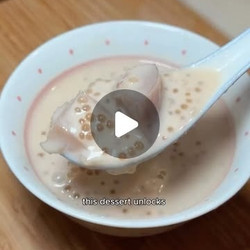 Taro Sago Dessert Soup (芋頭西米露)
