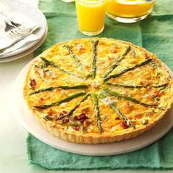 Asparagus, Bacon &amp; Shallot Tart