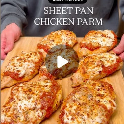 Sheet Pan Chicken Parm