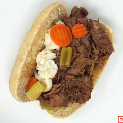 Chicago Style Italian Beef Sandwiches
