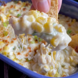 Korean Cheese Corn Dip