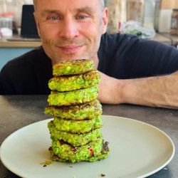Protein Packed Pea Fritters