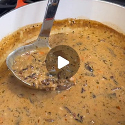 Creamy Wild Rice And Mushroom Soup