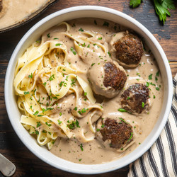Vegan Swedish Meatballs