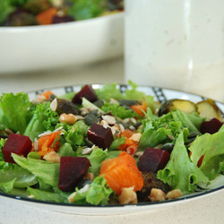Roasted Root Veggie Salad (for Fertility And Hormone Balance)