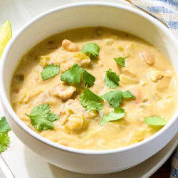 Creamy White Chili With Cream Cheese