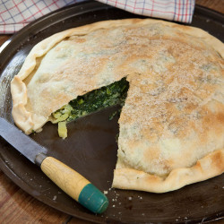 Silverbeet And Potato Torte brunch lunch mains stephanie alexander