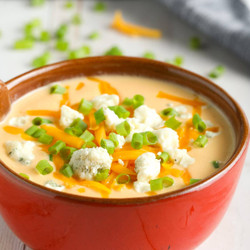 Spicy Cauliflower Cheese Soup Recipe