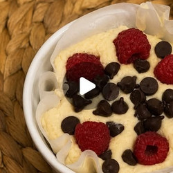Single-serve High-protein Chocolate Banana Cake