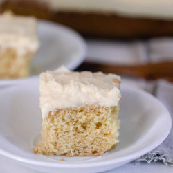 Sourdough Vanilla Cake