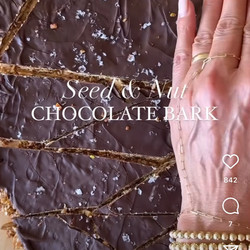 Nut &amp; Seed Chocolate Bark