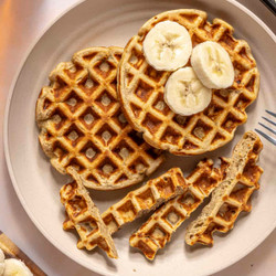 Mini Banana Waffles For Toddlers (gluten-free, Dairy-free, No Added Sugar)