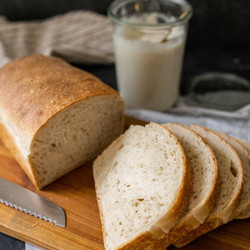 Soft Sourdough Sandwich Loaf