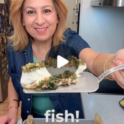 Baked-lemony Halibut
