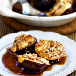 Roasted Figs With Goat Cheese