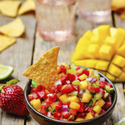 Strawberry Mango Salsa