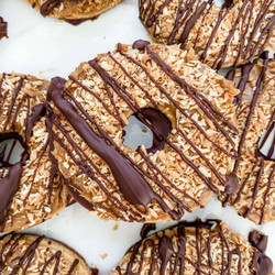 Samoa Girl Scout Cookies (vegan + Gluten-free)