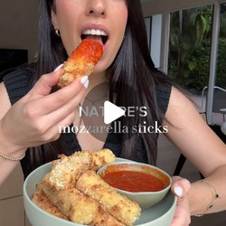 Nature's Mozzarella Sticks (dairy-free!)