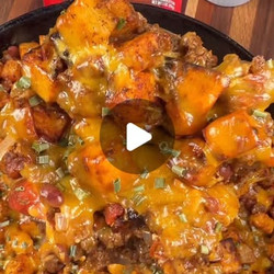 Chili Cheese Potato Skillet