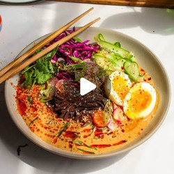 Cold Coconut-nut Butter Noodle Soup