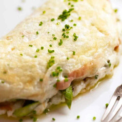 Egg White Omelette (fluffy, Soufflé-style)
