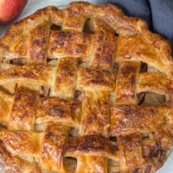 Salted Caramel Apple Pie