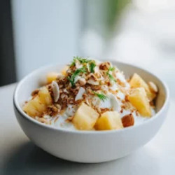 Cottage Cheese And Pineapple Bowl