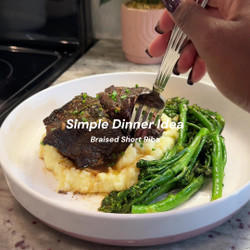 Braised Short Ribs With Red Wine