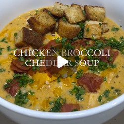 Chicken Broccoli Cheddar Soup
