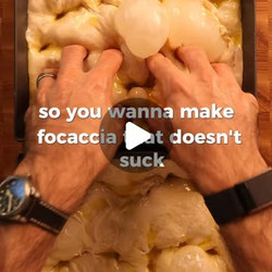 Dad's Focaccia (90% Hydration)