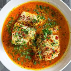 Thai Curry Poached Fish