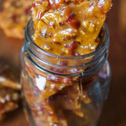 Bourbon Bacon Brittle