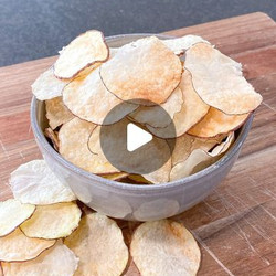 Healthy Microwave Potato Chips