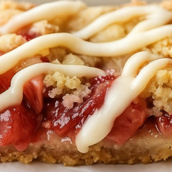 Rhubarb Shortbread Bars
