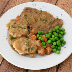 Simple Cube Steak Casserole With Potatoes And Carrots Recipe